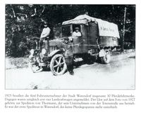 Thormann 1927 erste LKW in Warendorf - Sutton Verlag - Warendorf Schaffen und Streben v. 2007